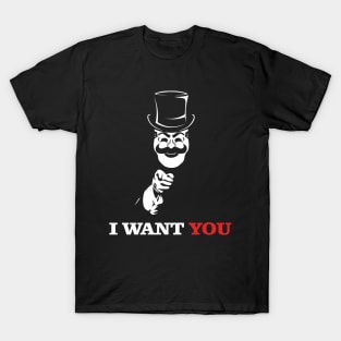 Uncle FSociety I Want You Mr Robot T-Shirt